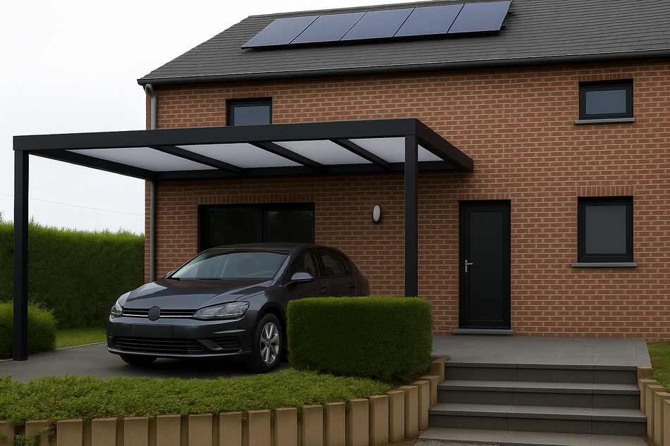 Carport 300 cm x 250 cm Polycarbonat