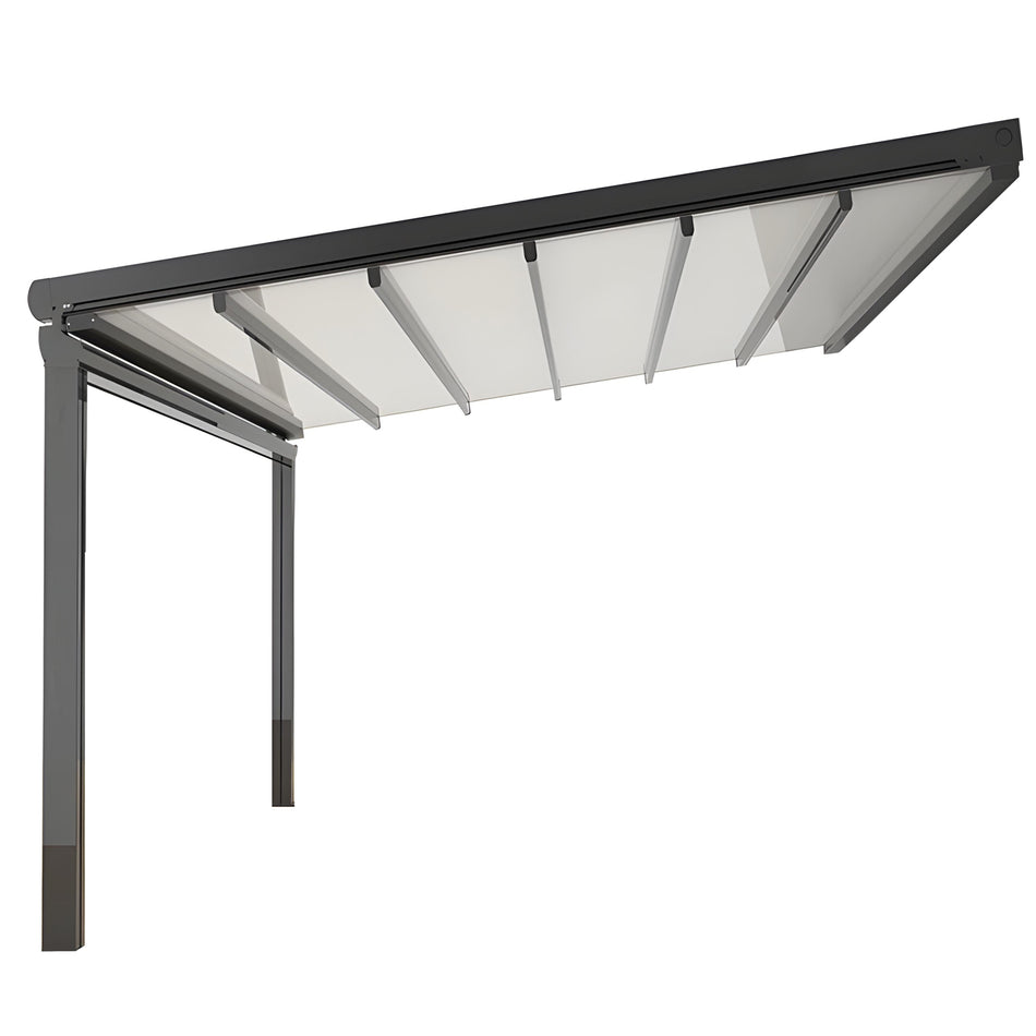 Alu Faltdach Pergola