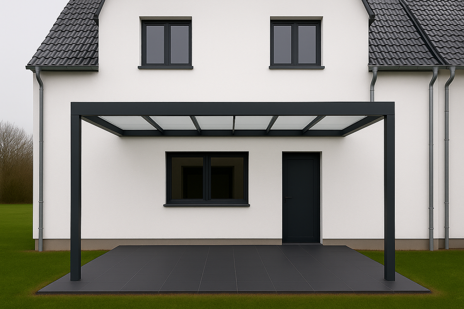 Terrassenüberdachung 550 cm x 250 cm