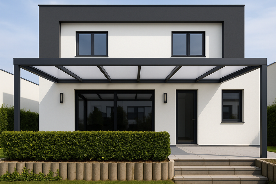 Terrassenüberdachung 600 cm x 250 cm