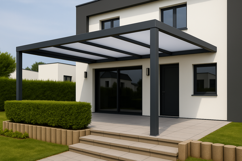 Terrassenüberdachung 600 cm x 300 cm