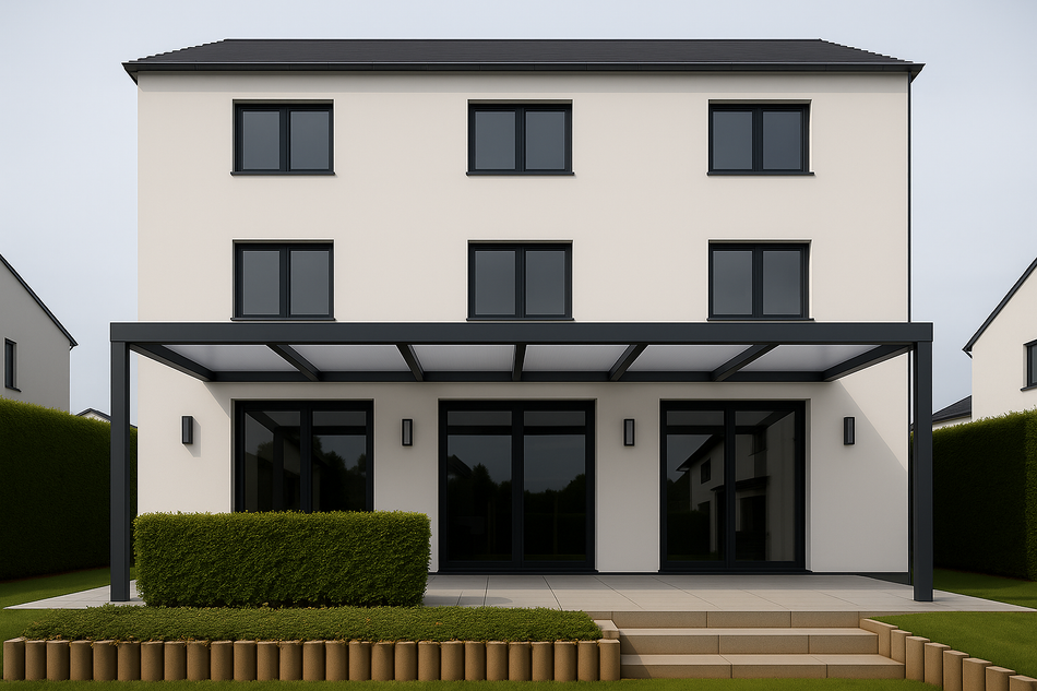Terrassenüberdachung 600 cm x 350 cm