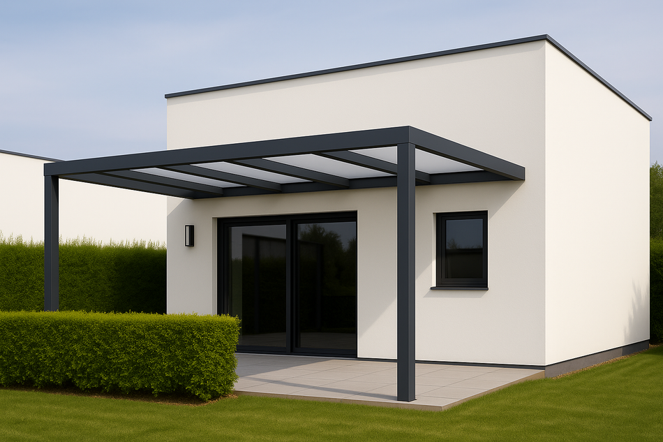 Terrassenüberdachung 700 cm x 200 cm