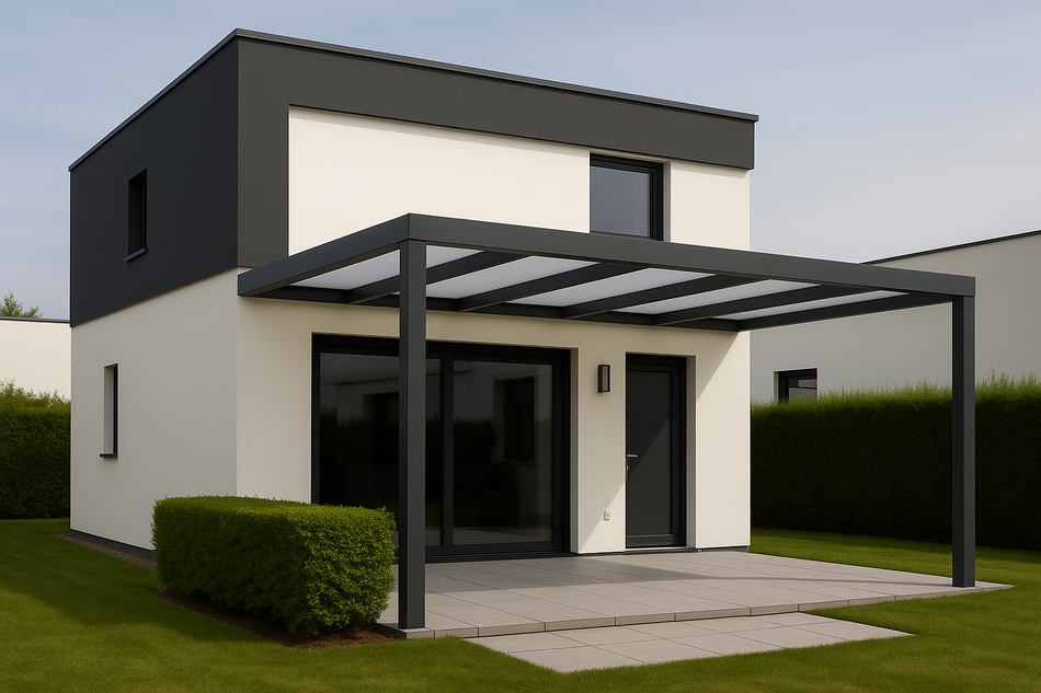 Terrassenüberdachung 700 cm x 250 cm
