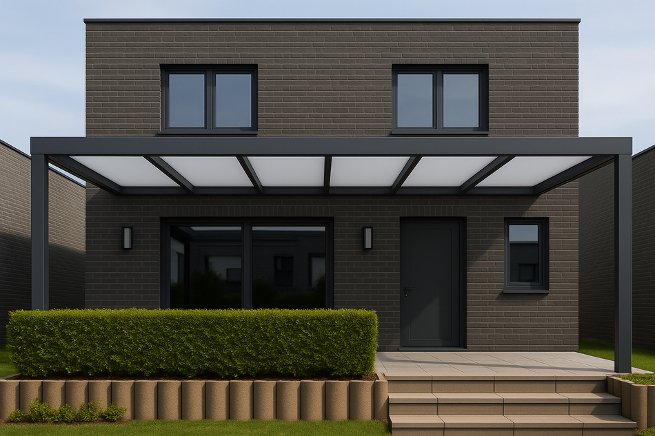 Terrassenüberdachung 700 cm x 400 cm