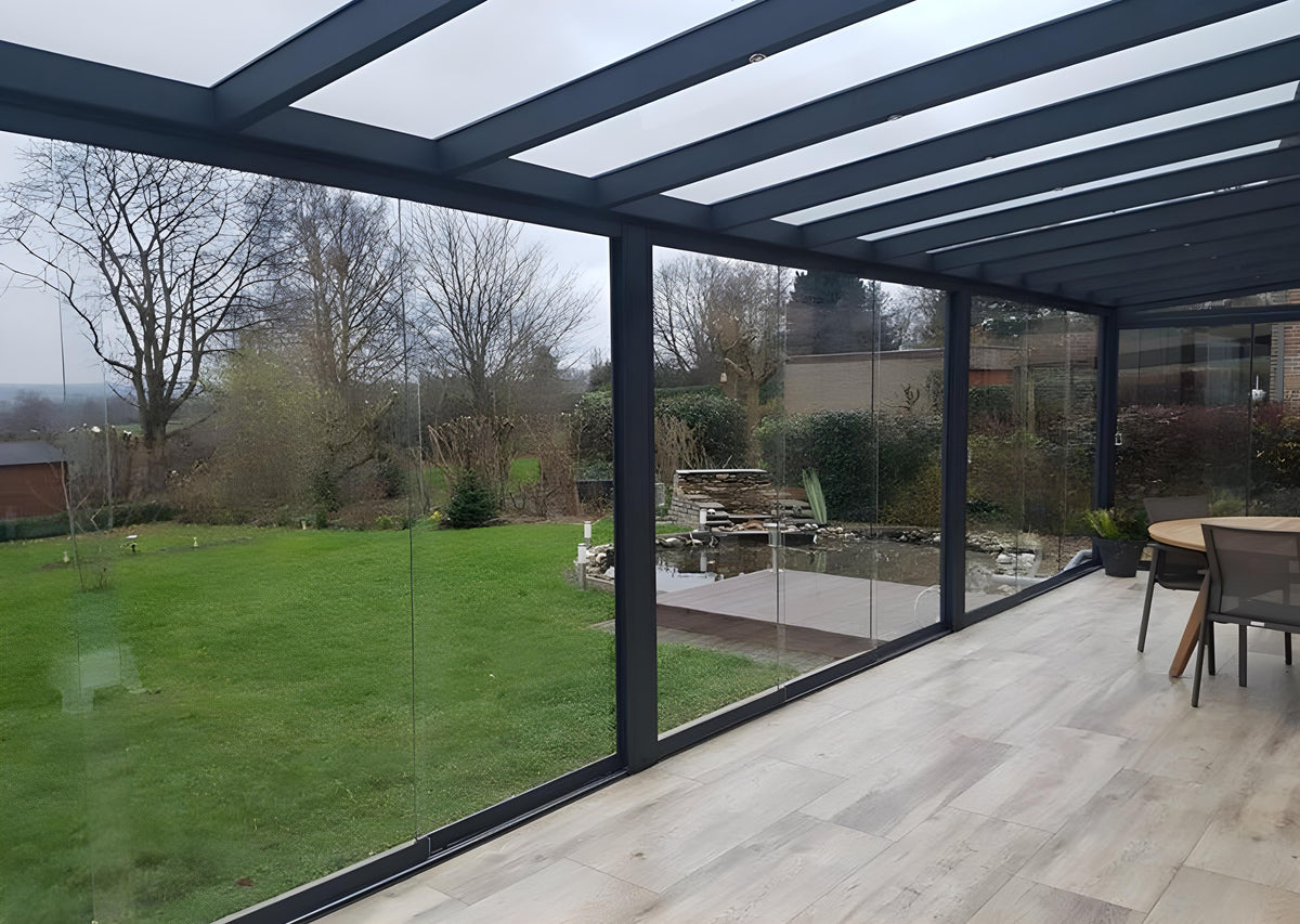 Alu Wintergarten Freistehend