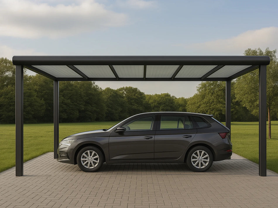 Alu Carport Freistehend